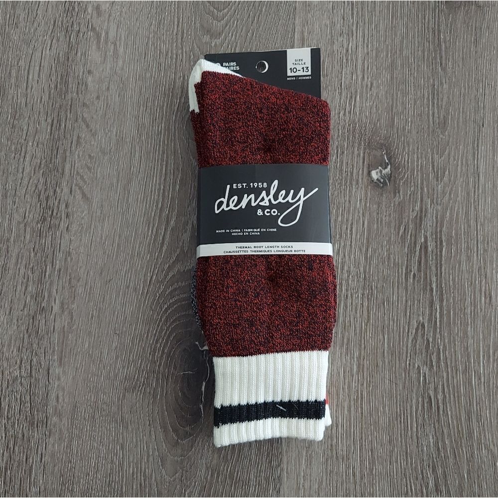 Densley Thermal Boot Length Socks Sock Men's Shoe Size 7-12